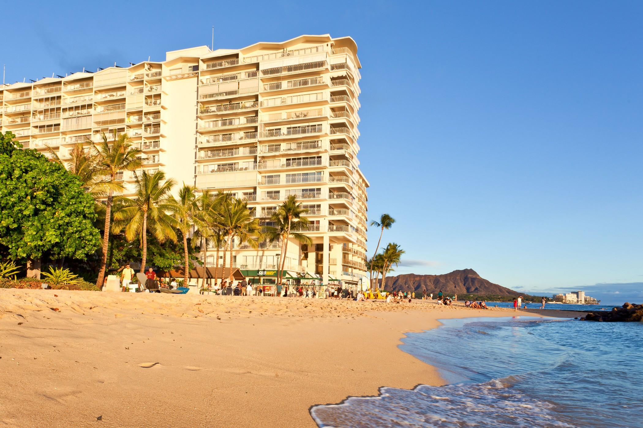 Castle Waikiki Shore Honolulu Bagian luar foto